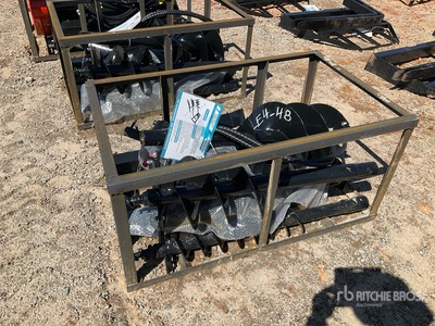 2026 Mower King SSECAG-Y Skid Steer Auger (Unused)