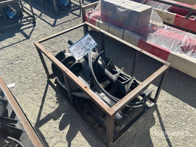 2026 Mower King SSECAG-Y Skid Steer Auger (Unused)