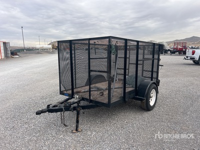 8 ft S/A Utility Trailer