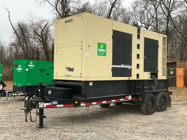 2011 Kohler 500RE0ZT 552 kW Mobile Stand-By Generator Set 2011 Kohler 500RE0ZT 552 kW Mobile Stand-By Generator Set