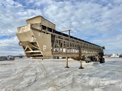 2016 Kolberg Superstacker 33-36150 36 in x 150 ft Portable Telescopic Radial Stacking Conveyor