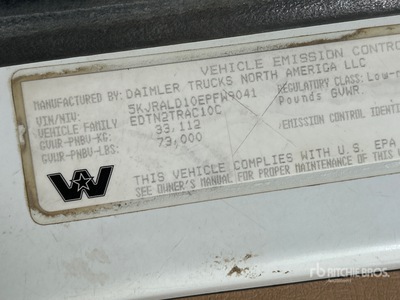 2014 Western Star 4900 8x6 Cabeza Tractora Cabina Dormitorio