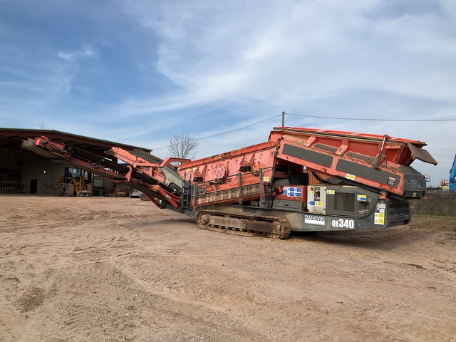 2012 Sandvik QE340 Tracked Screen Plant