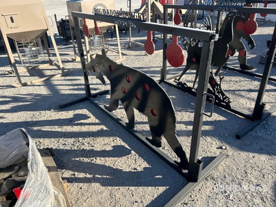 Big Daddy AR500 Large Bear Shooting Target (Unused)