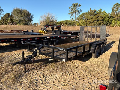 2018 Tiger 16 ft T/A Utility Trailer