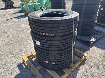 Quantity of (4) Sunfull SAR518 265/70R19.5 Tyres