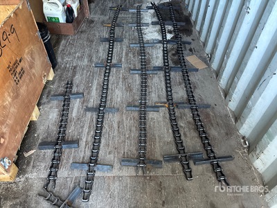 Quantity of (10) Manure Spreader Floor Chains (Unused)