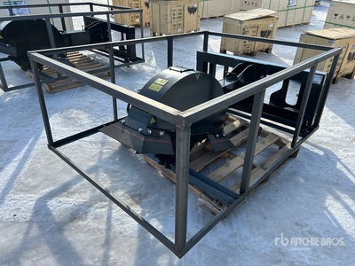 2026 Top Cat ECSSSTG200 4 in Skid Steer Stump Grinder (Unused)