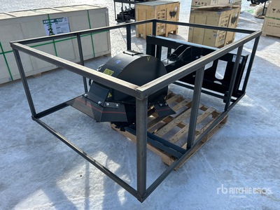 2026 Top Cat ECSSSTG200 4 in Skid Steer Stump Grinder (Unused)