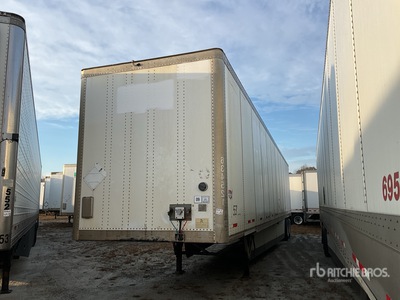 2015 Wabash DVCVHPC 53 ft x 102 in T/A Van Trailer