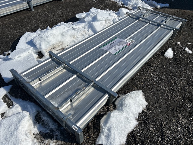 (100) Piece Lot of 10' Long Corrugated Steel Panels