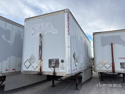 2006 Wabash DVDBJPC 28 ft S/A Van Trailer