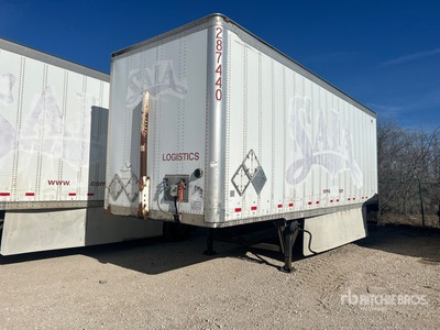 2008 Wabash 28 ft x 102 in S/A Van Trailer
