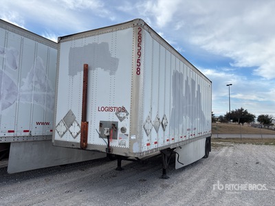 2007 Wabash DVDBHPC 28 ft S/A Van Trailer