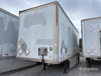 2007 Wabash DVDBHPC 28 ft x 102 in S/A Van Trailer