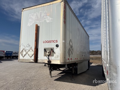 2007 Wabash DVDBHPC 28 ft S/A Van Trailer