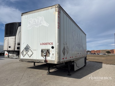 2007 Wabash DVDBHPC 28 ft S/A Van Trailer