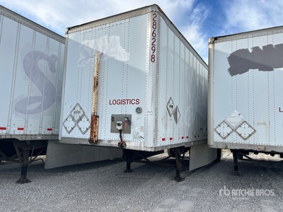 2007 Wabash DVDBHPC 28 ft x 102 in S/A Van Trailer