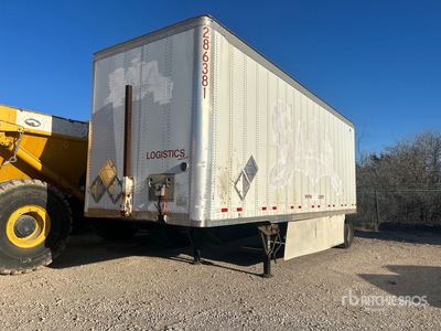 2007 Wabash DVDBHPC 28 ft x 102 in S/A Remolque de furgoneta