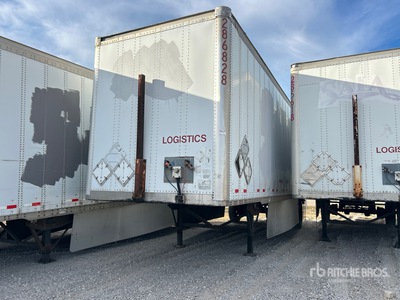 2007 Wabash DVDBHPC 28 ft x 102 in S/A Van Trailer