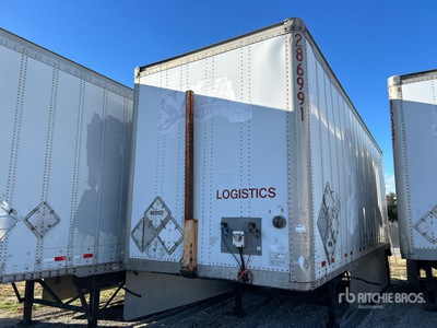 2007 Wabash DVDBHPC 28 ft x 102 in S/A Van Trailer