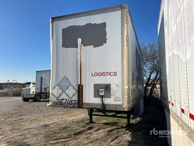 2007 Wabash DVDBHPC 28 ft x 102 in S/A Remolque de furgoneta