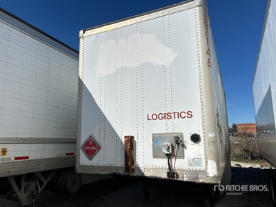 2007 Wabash DVDBHPC 28 ft x 102 in S/A Przyczepa furgon