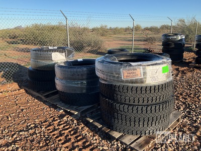 (11) Firestone 11R22.5 Tires