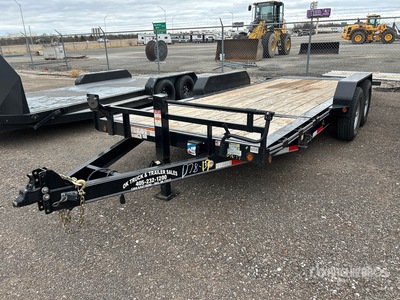 2026 East Texas 20 ft T/A Plataforma Basculante