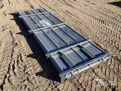 (100) Piece Lot of 10' Long Corrugated Steel Panels