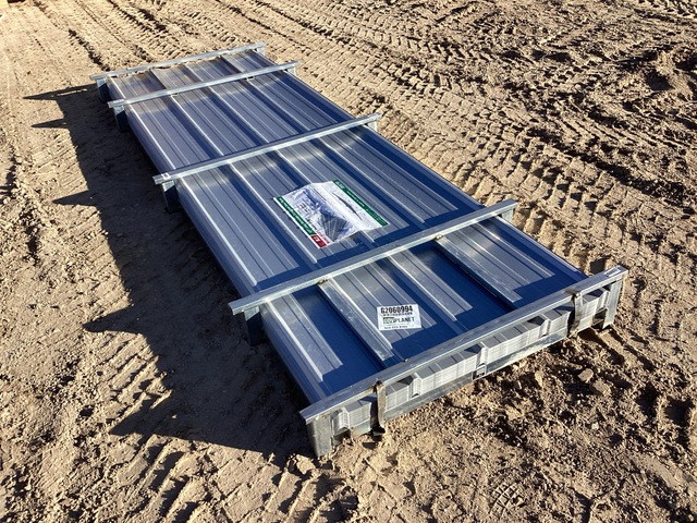 (100) Piece Lot of 10' Long Corrugated Steel Panels