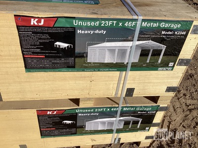 KJ K2346 Metal Garage - Unused