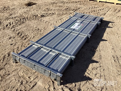 (100) Piece Lot of 10' Long Corrugated Steel Panels