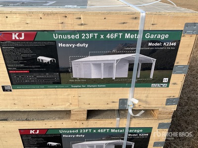 KJ K2346 Metal Garage - Unused