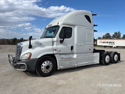 2016 Freightliner Cascadia 125 6x4 T/A Sleeper Truck Tractor