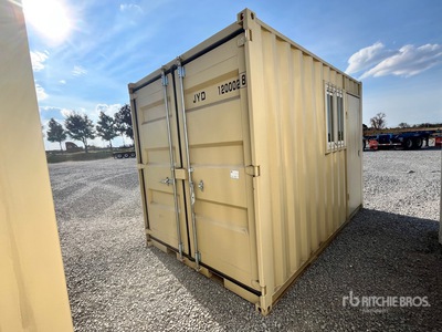 2025 12 ft Standard Oficina Movil Tipo Contenedor / Storage Container