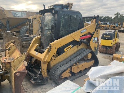2023 Cat 259D3 Two-Speed rubber truck skid steer Compact Track Loader (Inoperable)