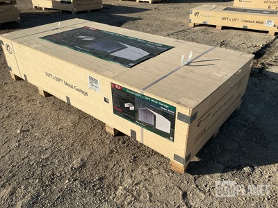 KJ K2030 Metal Garage - Unused