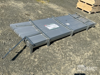 (100) Piece Lot of 10' Long Corrugated Steel Panels