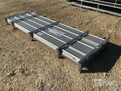 (100) Piece Lot of 10' Long Corrugated Steel Panels