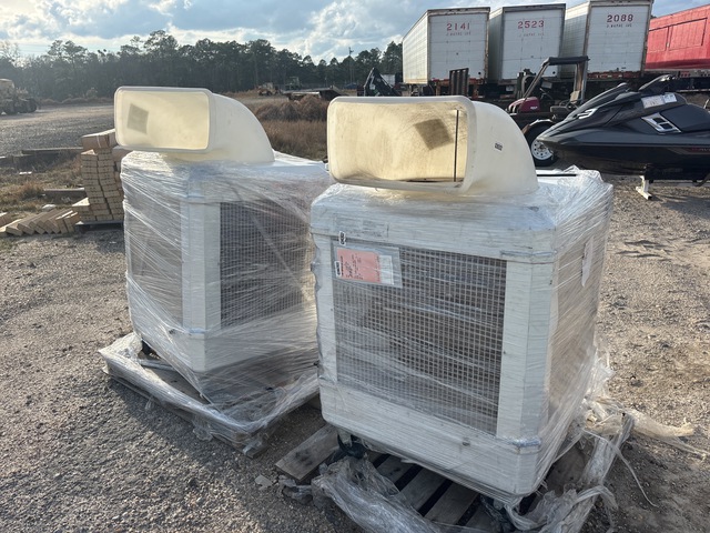 (2) Waycool Portable Evaporative Cooling Fans