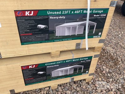KJ K2346 Metal Garage - Unused