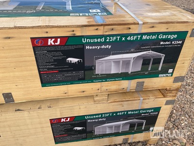 KJ K2346 Metal Garage - Unused