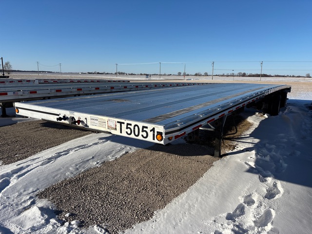 2024 Mac 53 ft T/A Spread Axle Flatbed Trailer