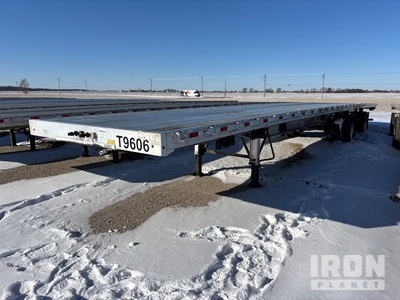 2024 Dorsey AF53 53 ft T/A Spread Axle Flatbed Trailer