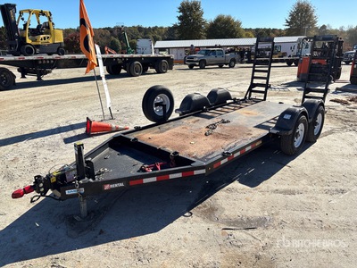2023 MMDI 14 ft T/A Equipment Trailer