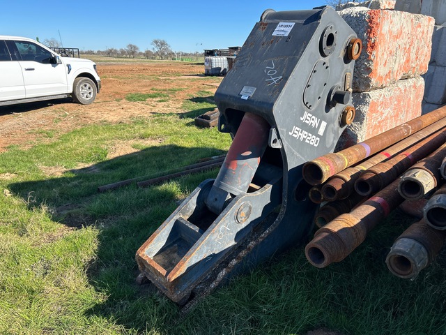 2023 Jisan JSHP280 Hydraulic 18-30 ton Pulverizer - Fits Excavator