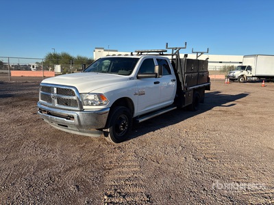 2017 Ram 3500 4x2 Crew Cab Platte vrachtwagen