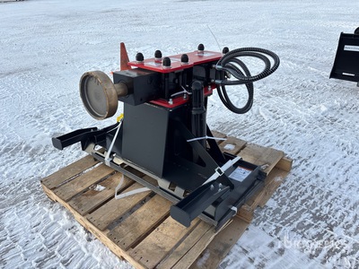 2026 Raytree RMPP680 Skid Steer Post Driver (Unused)