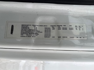 2018 Freightliner Cascadia 125 6x4 Cabina con cuccetta per trattore stradale